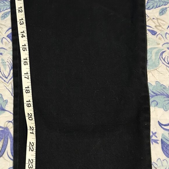 Gloria Vanderbilt Amanda Black Jeans Size 18 - Picture 5 of 5